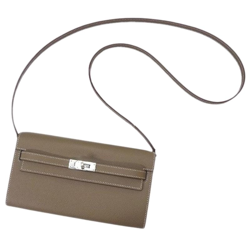 画像3: Real Leather Shoulder Bag Wallet 本革 レザー ショルダーウォレットミニ クロスボディ斜め掛けポシェットショルダーバッグ (3)