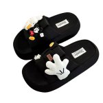 画像2: Mickey Mouse plush platform sandal slippers shoes　ミッキーマウスぬいぐるみ厚底サンダルスリッパシューズ (2)