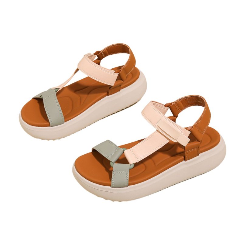 画像2: Thick-soled back-strap sports sandals　ユニセックス男女兼用厚底バックストラップスポーツサンダル (2)