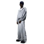 画像1: HCW V2 SPIKE HOODIE Zip-up 5-line hoodie and pants sweat set ジップアップ５ラインフーディパーカー＆パンツスウェット セットアップ (1)
