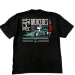 画像1: Unisex Snoopy x Mercedes Print  T-shirt  男女兼用 ユニセックススヌーピー×メルセデスプリント 半袖 Tシャツ (1)