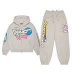 画像1: Broken Planet hoodie and pants set　ユニセックス男女兼用Broken Planetフーディ＆パンツセットアップ  (1)