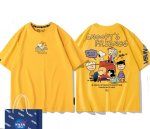 画像4: Snoopy x Friends Print Tshirts ユニセックス男女兼用 スヌーピー×フレンズ 半袖 Tシャツ (4)