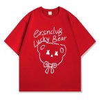 画像6: Lucky Bear  Print Tshirts ユニセックス男女兼用ラッキーベア熊プリント 半袖 Tシャツ (6)