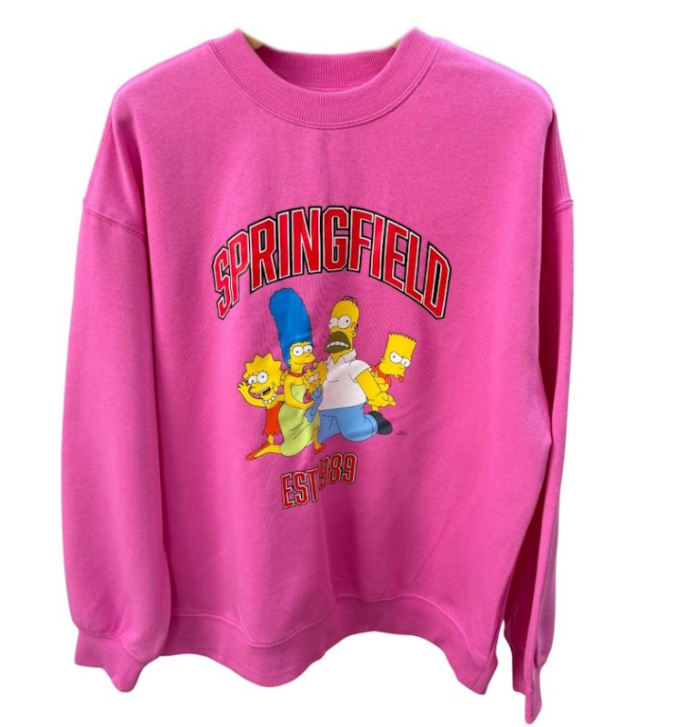 画像3: The Simpsons Family Crewneck Sweatshirt　ユニセックス 男女兼用 ザシンプソンズファミリー スウェット トレーナー (3)