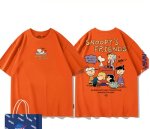 画像6: Snoopy x Friends Print Tshirts ユニセックス男女兼用 スヌーピー×フレンズ 半袖 Tシャツ (6)