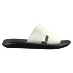 画像2: Men's leather H flat slippers sandals フラット本革レザー Hサンダル スリッパ フリップフロップ (2)