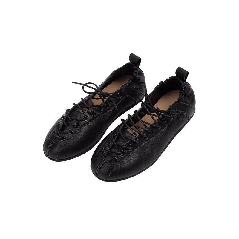 画像3: Mesh French strap knitted flat ballet shoes/pumps    メッシュフレンチストラップ編みフラットバレーシューズパンプス (3)