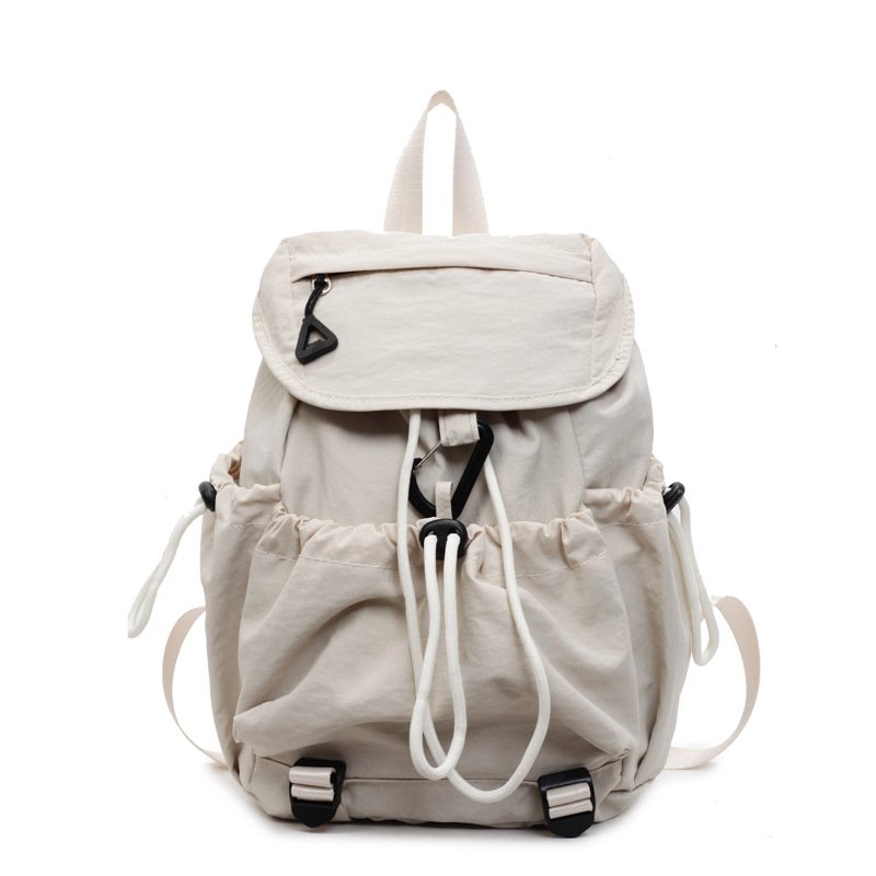 画像1: Lightweight drawstring backpack tote shoulder bag　ユニセックス男女兼用ライトウェイト多機能バックパックリュックサックトートショルダーバッグ (1)