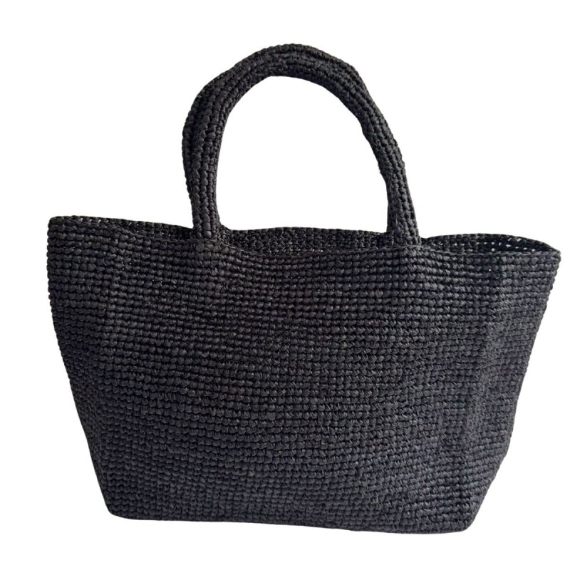 画像3: French Retro Raffia Tote Basket Bag tote  bag　fフレンチスタイルラフィアかご籠カゴトートバッグ (3)