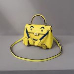 画像3: Embossed Monster Ocean Doll Bag 2-way tote shoulder bag doll bag color 型押し モンスター オーシャン ドールバッグ トートショルダー２WAYバッグ (3)