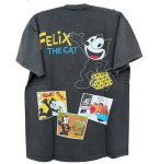 画像2: Felix the Cat Vintage Style Short-Sleeve T-Shirt　 ユニセックス男女兼用  フィリックス・ザ・キャット ヴィンテージスタイル半袖Tシャツ半袖 Tシャツ (2)