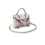 画像2: Embossed Monster Ocean Doll Bag 2-way tote shoulder bag doll bag color 型押し モンスター オーシャン ドールバッグ トートショルダー２WAYバッグ (2)