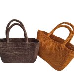 画像6: French Retro Raffia Tote Basket Bag tote  bag　fフレンチスタイルラフィアかご籠カゴトートバッグ (6)