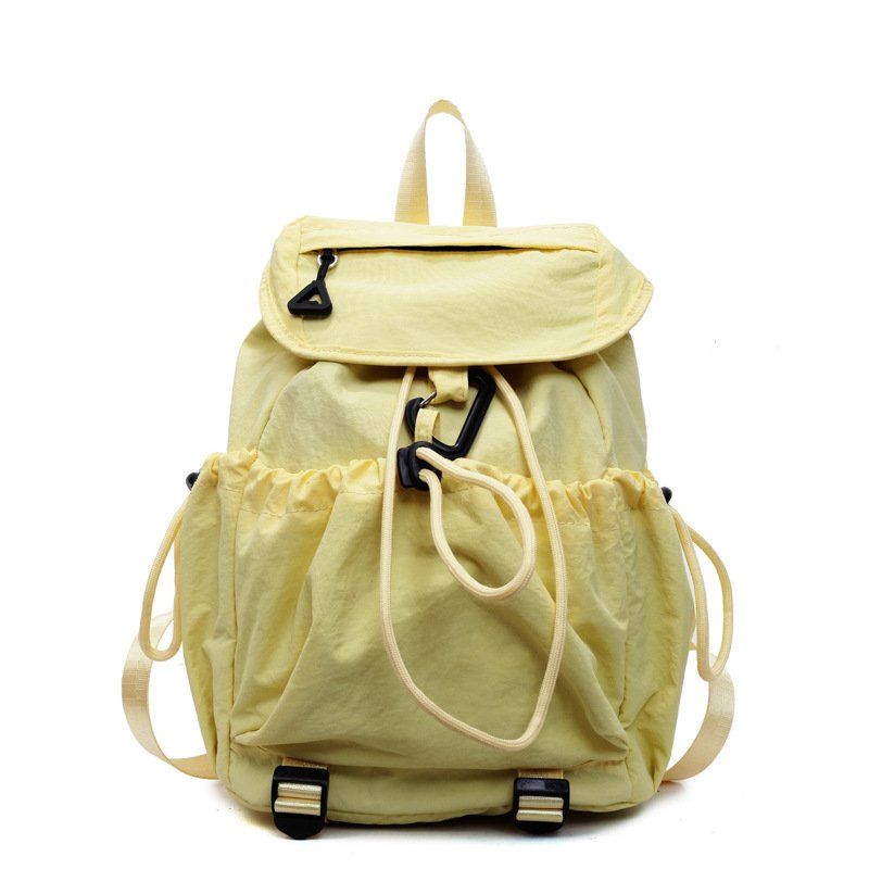 画像4: Lightweight drawstring backpack tote shoulder bag　ユニセックス男女兼用ライトウェイト多機能バックパックリュックサックトートショルダーバッグ (4)