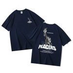 画像6:  Statue of Liberty x Bart Simpson Print Tshirts ユニセックス男女兼用自由の女神×バートシンプソンプリント 半袖 Tシャツ (6)