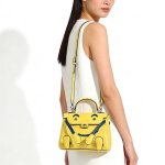 画像2: Real leather Embossed Monster Ocean Doll Bag 2-way tote shoulder bag doll bag color リアル 型押し レザー モンスター オーシャン ドールバッグ トートショルダー２WAYバッグ (2)