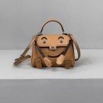 画像4: Embossed Monster Ocean Doll Bag 2-way tote shoulder bag doll bag color 型押し モンスター オーシャン ドールバッグ トートショルダー２WAYバッグ (4)