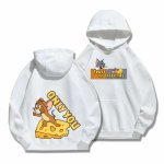 画像9: Tom and Jerry trust is essential ME TO  ONLY YOU hoodie  トム＆ジェリー ロゴ入り スウェット パーカーユニセックス 男女兼用 幅広いサイズ ペアルック (9)