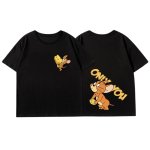 画像1: New Kids 100cm-Unisex XXXL Tom and Jerry cartoon 10 Patern T-shirt　キッズ１００ｃｍ〜ユニセックス男女兼用サイズXXXLまで　トムとジェリー　トム＆ジェリー　プリント　Tシャツ　１０パターン (1)