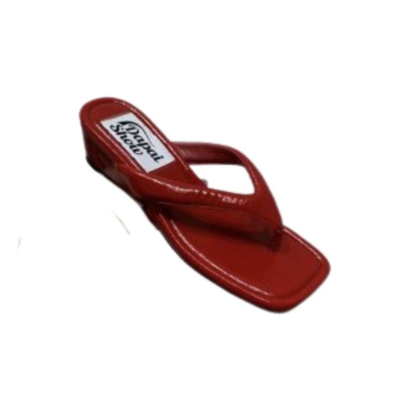 画像5: 919 Thong Leather Heel Sandals　トングレザーヒールサンダル (5)