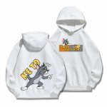 画像8: Tom and Jerry trust is essential ME TO  ONLY YOU hoodie  トム＆ジェリー ロゴ入り スウェット パーカーユニセックス 男女兼用 幅広いサイズ ペアルック (8)