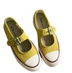 画像4: Ｗomen's Platform strap canvas Mary Jane sneakers Y2K   厚底  メリージェーン ストラップキャンバススニーカープラットフォーム  (4)