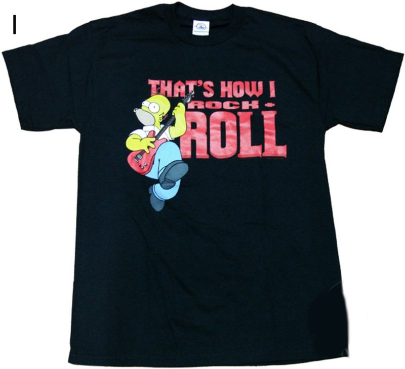 画像10: The Simpsons Retro Classic Cartoon Short-Sleeve T-Shirt　 ユニセックス男女兼用 シンプソンズクラシックプリントヴィンテージスタイル半袖Tシャツ半袖 Tシャツ (10)