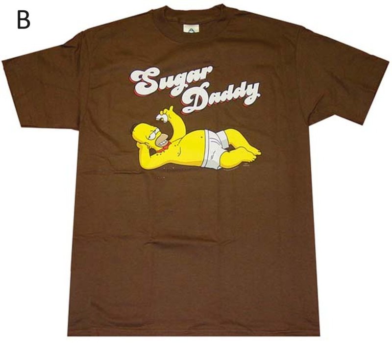 画像3: The Simpsons Retro Classic Cartoon Short-Sleeve T-Shirt　 ユニセックス男女兼用 シンプソンズクラシックプリントヴィンテージスタイル半袖Tシャツ半袖 Tシャツ (3)