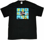 画像1: The Simpsons Retro Classic Cartoon Short-Sleeve T-Shirt　 ユニセックス男女兼用 シンプソンズクラシックプリントヴィンテージスタイル半袖Tシャツ半袖 Tシャツ (1)