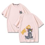 画像1: Unisex Tom &Jerry Only you short-sleeved T-shirt トム＆ジェリー オンリーユー 半袖Ｔシャツ ユニセックス 男女兼用 ペアルック (1)