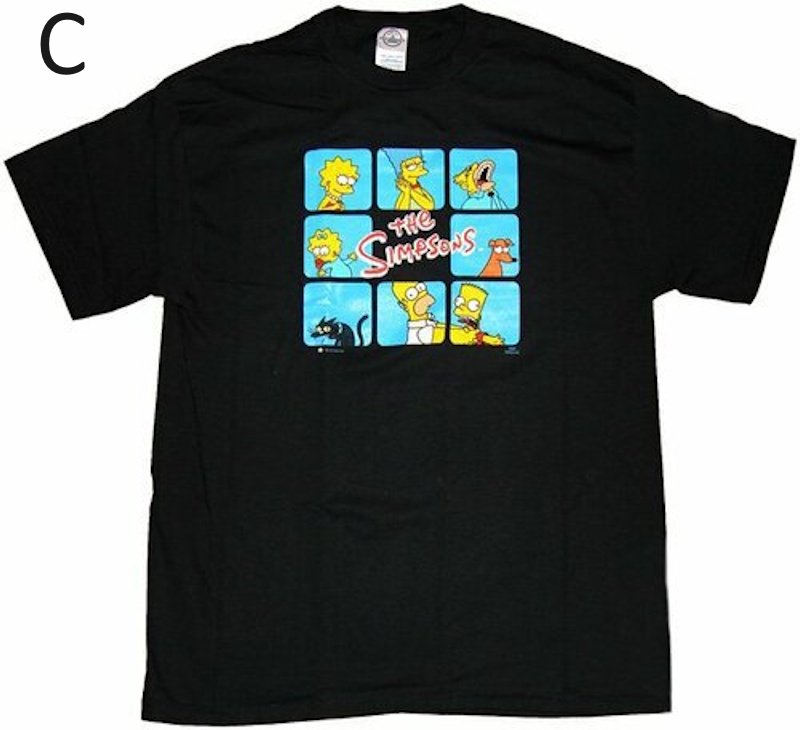画像4: The Simpsons Retro Classic Cartoon Short-Sleeve T-Shirt　 ユニセックス男女兼用 シンプソンズクラシックプリントヴィンテージスタイル半袖Tシャツ半袖 Tシャツ (4)