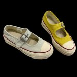 画像9: Ｗomen's Platform strap canvas Mary Jane sneakers Y2K   厚底  メリージェーン ストラップキャンバススニーカープラットフォーム  (9)