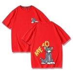 画像2: Unisex Tom &Jerry Only you short-sleeved T-shirt トム＆ジェリー オンリーユー 半袖Ｔシャツ ユニセックス 男女兼用 ペアルック (2)