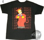 画像6: The Simpsons Retro Classic Cartoon Short-Sleeve T-Shirt　 ユニセックス男女兼用 シンプソンズクラシックプリントヴィンテージスタイル半袖Tシャツ半袖 Tシャツ (6)