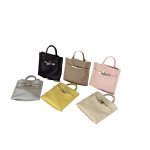 画像5: Genuine Leather Kelly Mini Tote Shoulder Crossbody Bag　本革レザーケリーミニトートショルダークロスボディバッグ (5)