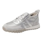 画像3: Ｗomen's Paste Color Leather Satin Metallic platform Mary Jane sneakers trainers Y2K 本革 リアルレザー パステルカラー シークレットインソール 厚底 サテン メタリックスニーカープラットフォーム  バレエコア (3)