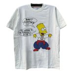画像3:  Unisex Bart Simpson Vintage style Print Crew Neck Tshirts 男女兼用 バートシンプソンヴィンテージ風 古着風 ラウンドネック  プリント Tシャツ  (3)