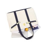 画像4: Canvas Boat Canvas Tote Bag BOATKIN BAG BK Piping Tote Bag  キャンバス パイピング ボートキン トート バッグ (4)