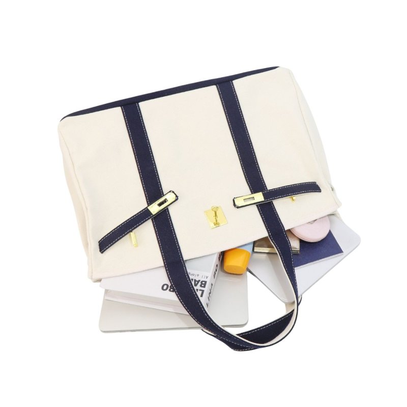 画像4: Canvas Boat Canvas Tote Bag BOATKIN BAG BK Piping Tote Bag  キャンバス パイピング ボートキン トート バッグ (4)