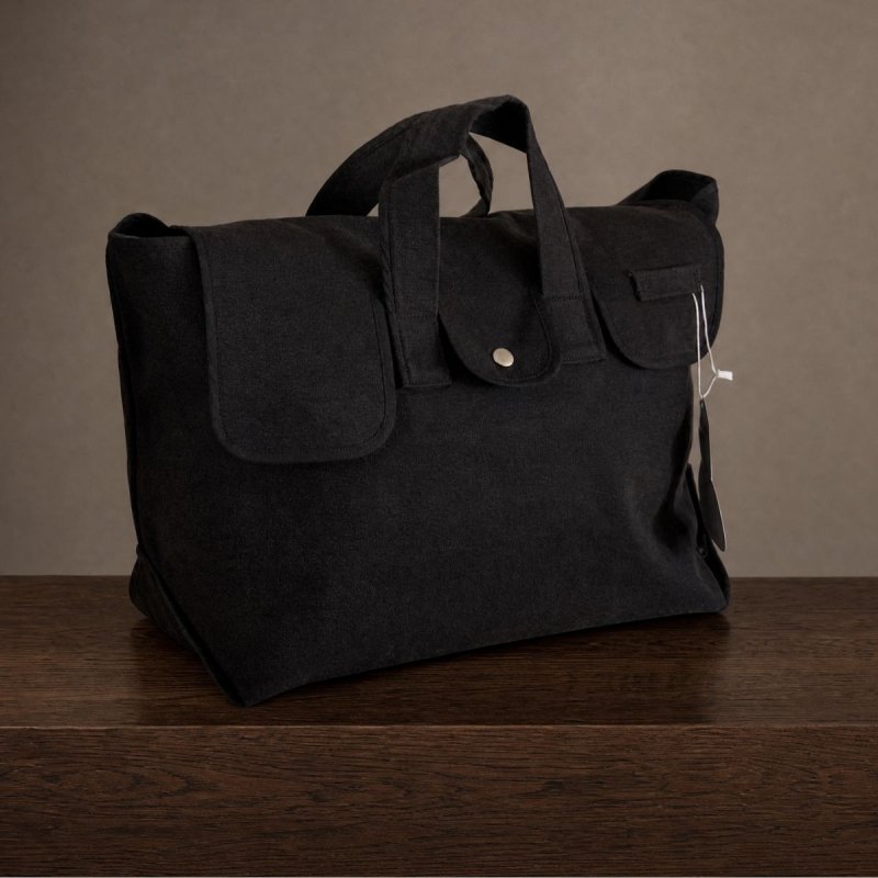 画像3: Canvas BK Piping Tote Bag  キャンバス パイピング トート バッグ (3)