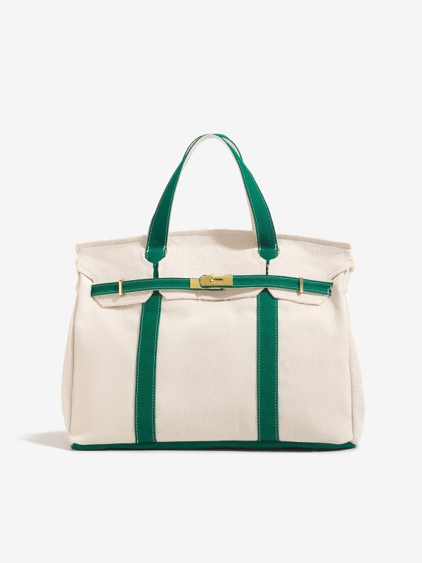 画像6: Canvas Boat Canvas Tote Bag BOATKIN BAG BK Piping Tote Bag  キャンバス パイピング ボートキン トート バッグ (6)