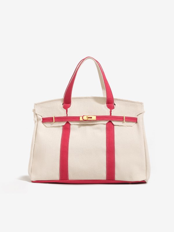 画像7: Canvas Boat Canvas Tote Bag BOATKIN BAG BK Piping Tote Bag  キャンバス パイピング ボートキン トート バッグ (7)