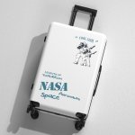 画像10: NASA Logo astronaut Suit Case ユニセックス 男女兼用 NASA ロゴ 宇宙飛行士 スーツケース 旅行 トラベル キャリーケース (10)