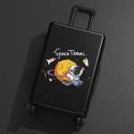 画像4: NASA Logo astronaut Suit Case ユニセックス 男女兼用 NASA ロゴ 宇宙飛行士 スーツケース 旅行 トラベル キャリーケース (4)