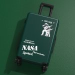 画像13: NASA Logo astronaut Suit Case ユニセックス 男女兼用 NASA ロゴ 宇宙飛行士 スーツケース 旅行 トラベル キャリーケース (13)