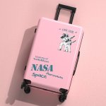 画像11: NASA Logo astronaut Suit Case ユニセックス 男女兼用 NASA ロゴ 宇宙飛行士 スーツケース 旅行 トラベル キャリーケース (11)