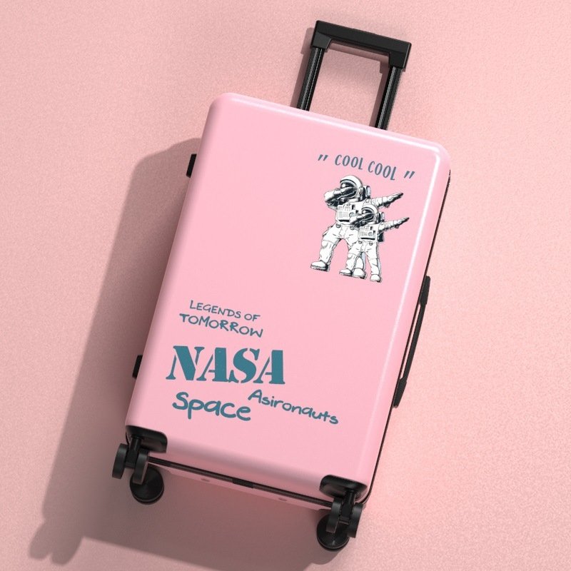 画像11: NASA Logo astronaut Suit Case ユニセックス 男女兼用 NASA ロゴ 宇宙飛行士 スーツケース 旅行 トラベル キャリーケース (11)