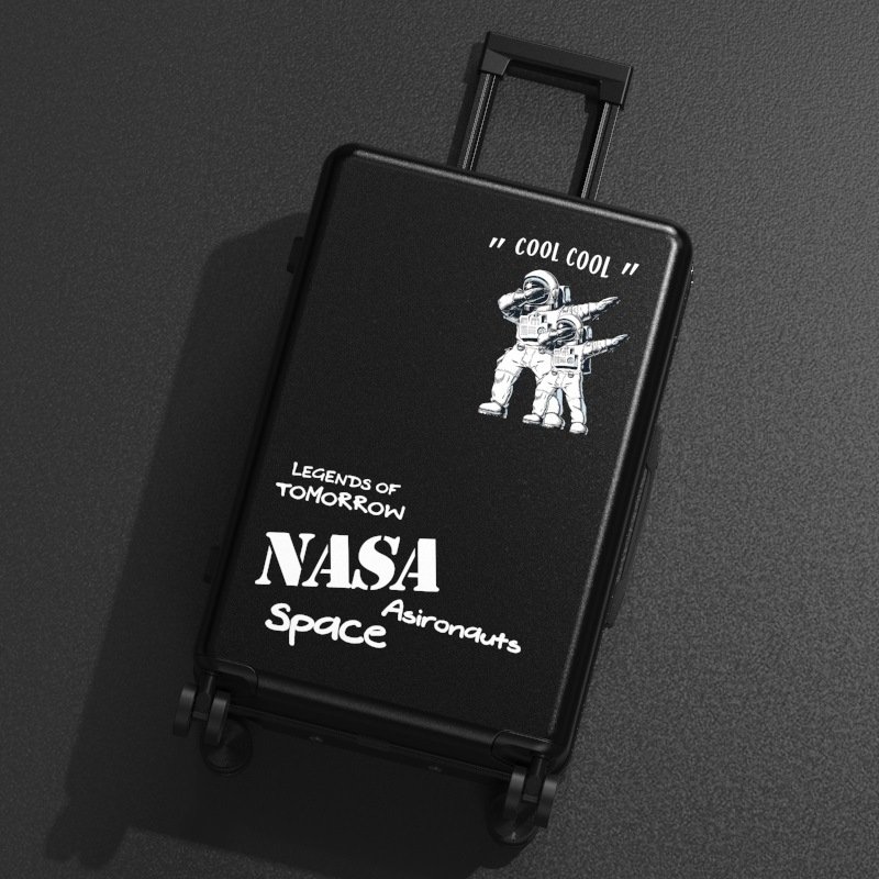 画像9: NASA Logo astronaut Suit Case ユニセックス 男女兼用 NASA ロゴ 宇宙飛行士 スーツケース 旅行 トラベル キャリーケース (9)