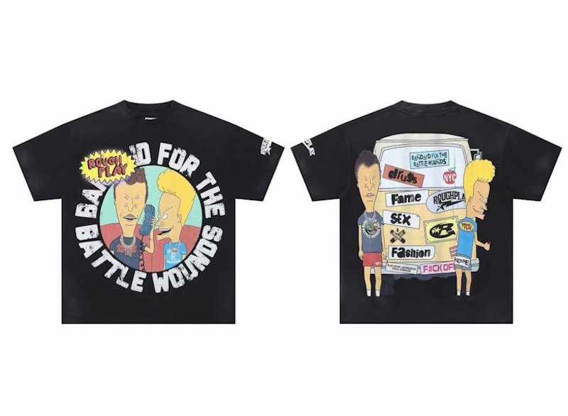 画像1: THRIFTY LOOK Print Short-Sleeve T-Shirt　ユニセックス 男女兼用 THRIFTY LOOK / スリフティールックプリント半袖Tシャツプリント  (1)
